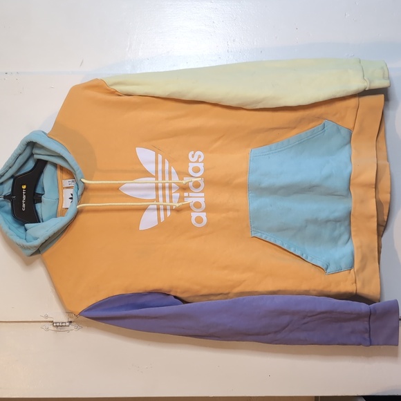 adidas Originals Other - Adidas Pastel Clolor block hoodie men's medium